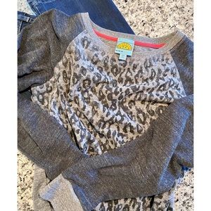 C&C California Leopard Print Pullover